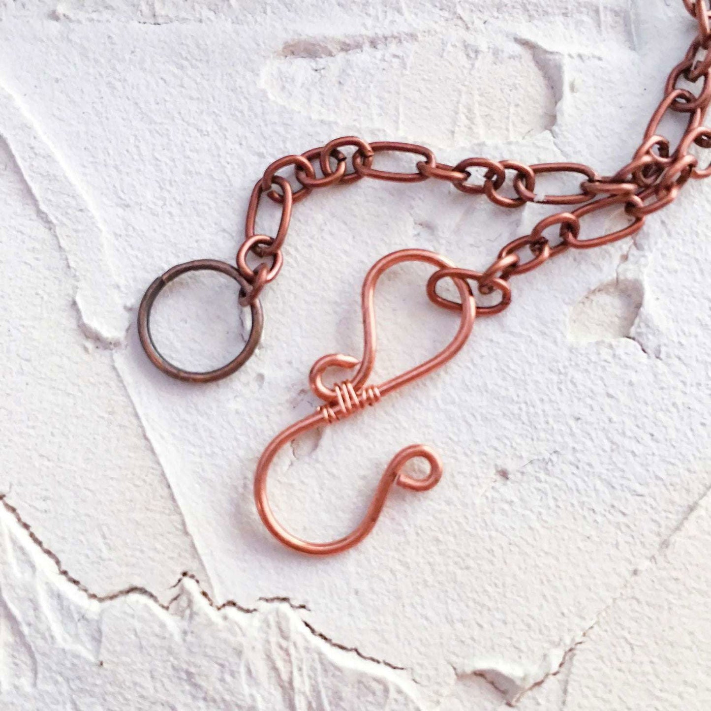 45 and 60 cm Copper Plated Necklace Chain - Copper Jewels