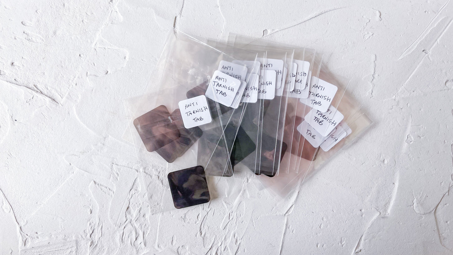 Anti-Tarnish Tabs – Keep Your Jewellery Gleaming