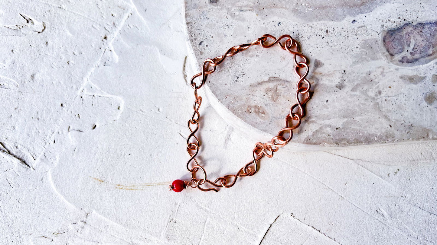 Cleveland Wire Bracelet 2 Workshop 21 June 2025 - Copper Jewels