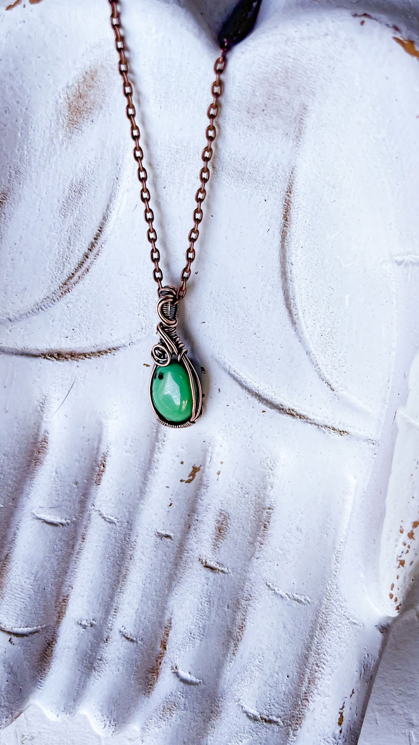 Hubei Turquoise Copper Pendant - Copper Jewels