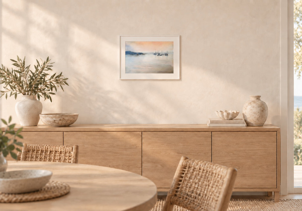 Quiet Harbour | Original Watercolour Painting