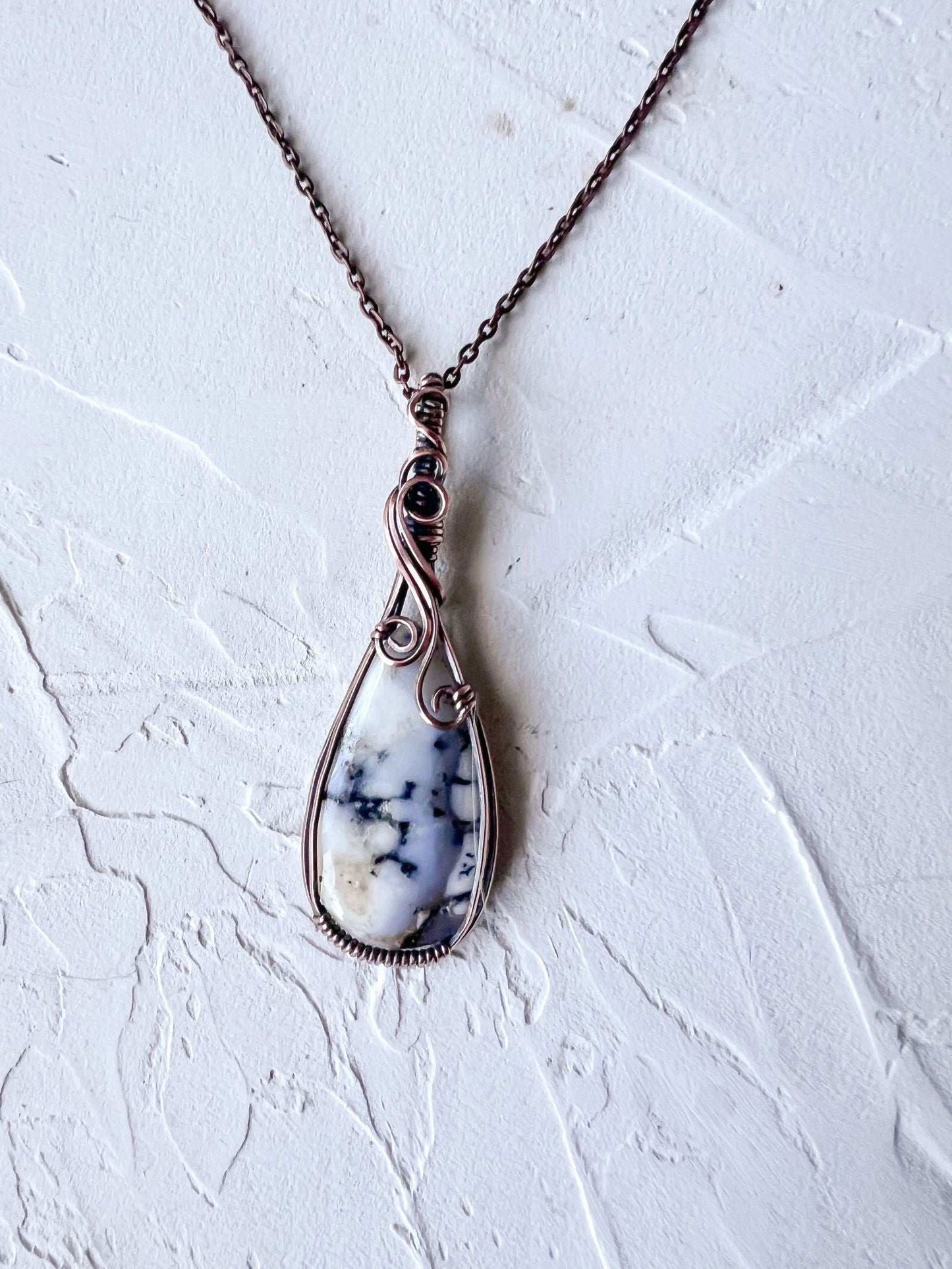 Magical Merlinite Necklace - Copper Jewels
