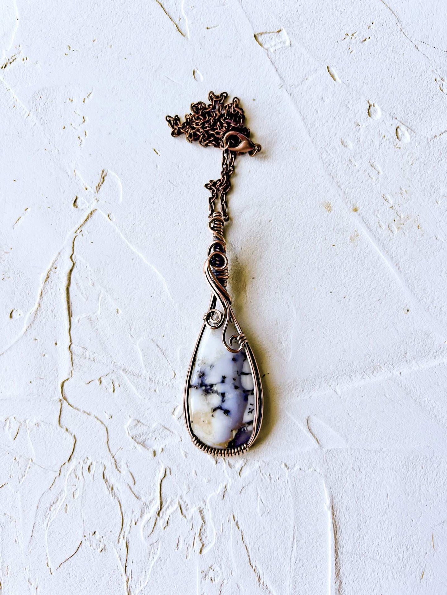 Magical Merlinite Necklace - Copper Jewels