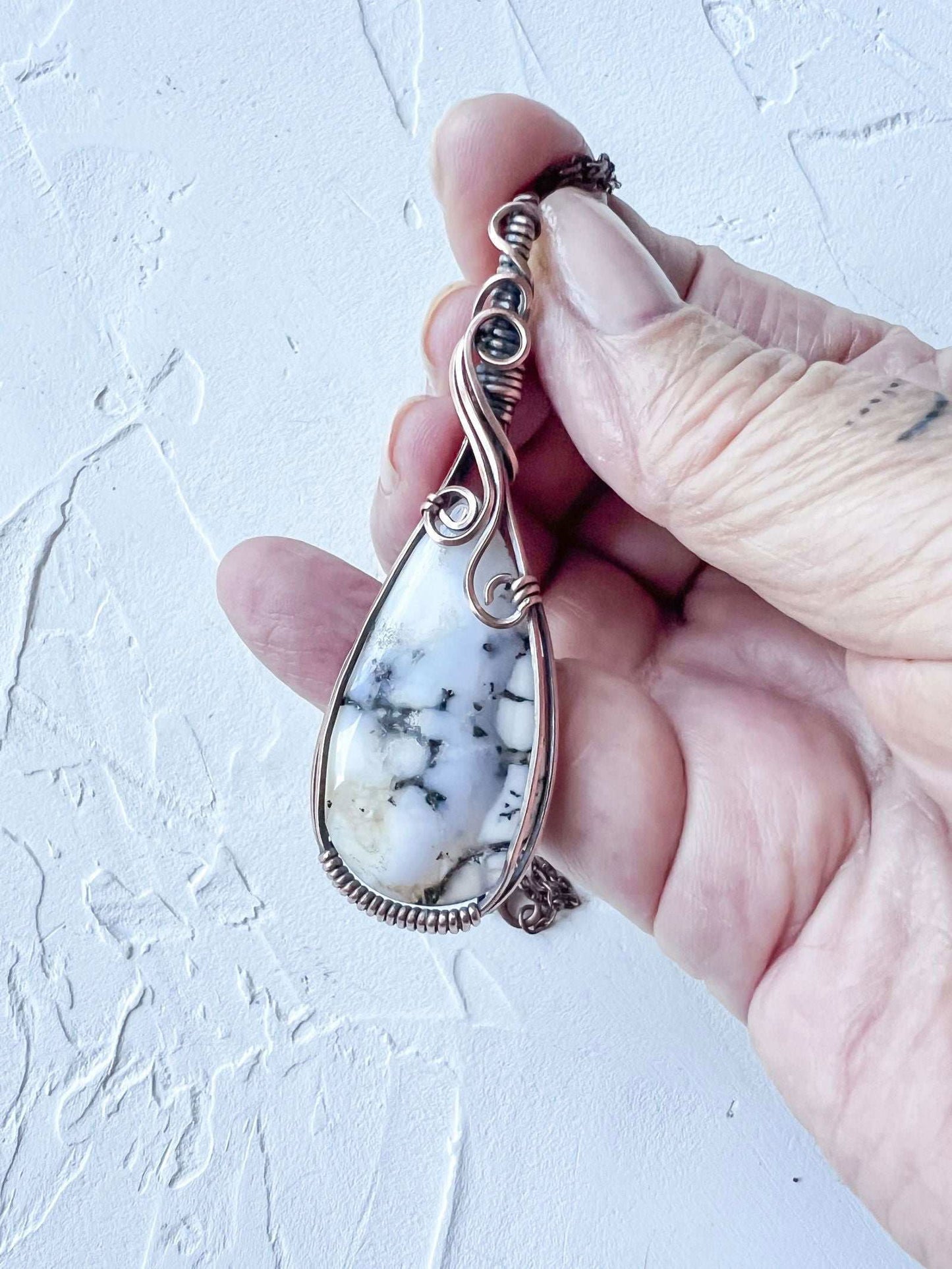 Magical Merlinite Necklace - Copper Jewels