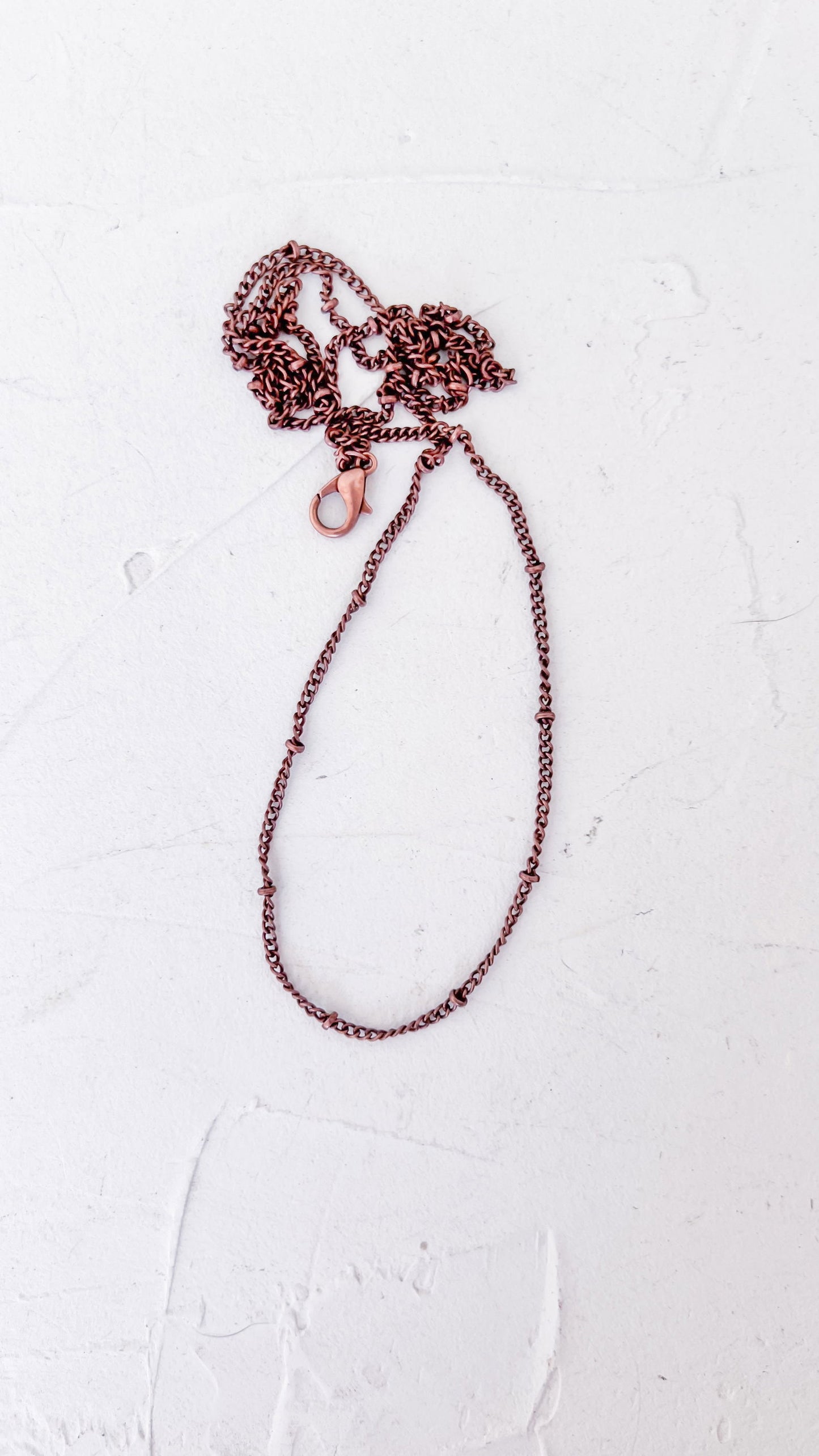 Satellite Copper Plated Chain - Copper Jewels