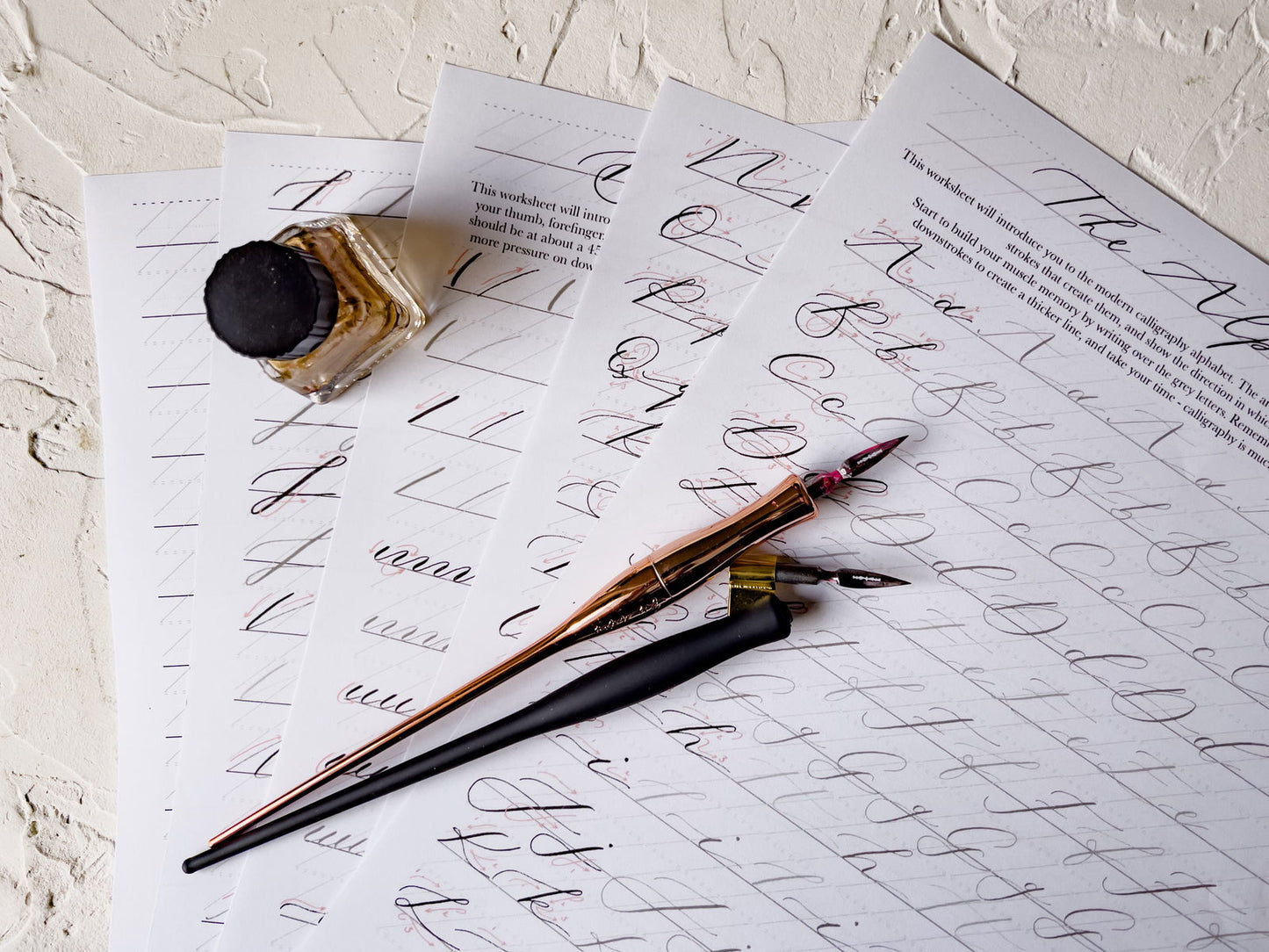 YEERONGPILLY Modern Calligraphy Workshop 8 February 2026 - Copper Jewels