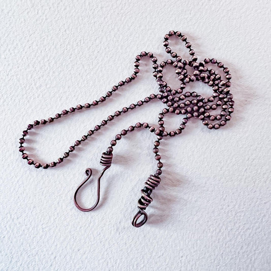 50 cm Pure Copper Ball Necklace Chain