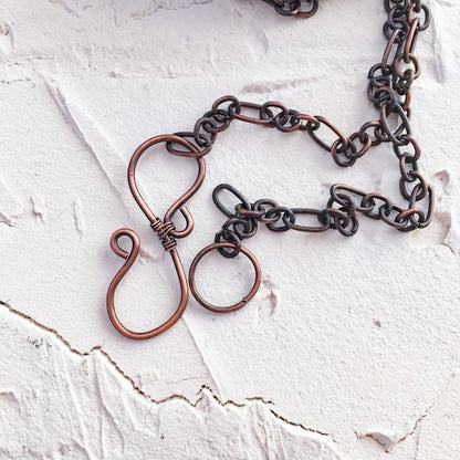 45 and 60 cm Copper Plated Necklace Chain