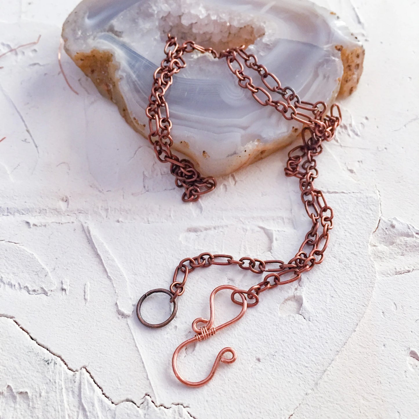 45 and 60 cm Copper Plated Necklace Chain