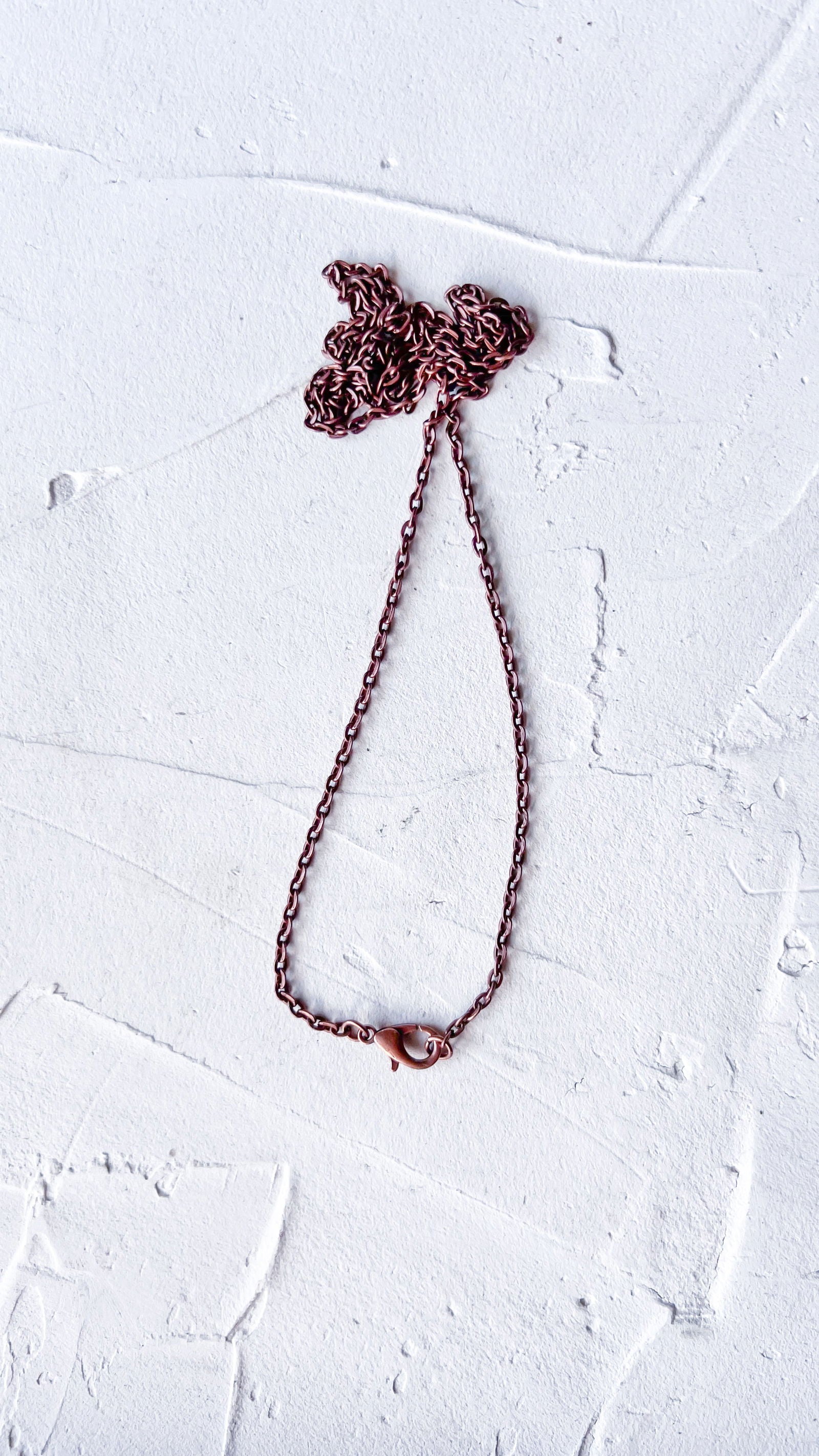 45 and 60 cm Copper Plated Necklace Chain - Copper Jewels