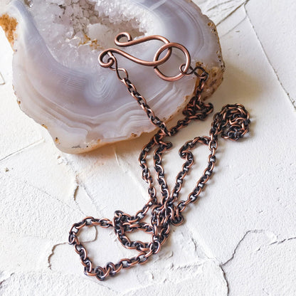 50 cm (20 inches) Pure Copper Necklace Chain - Copper Jewels