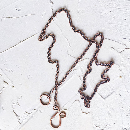 50 cm (20 inches) Pure Copper Necklace Chain - Copper Jewels