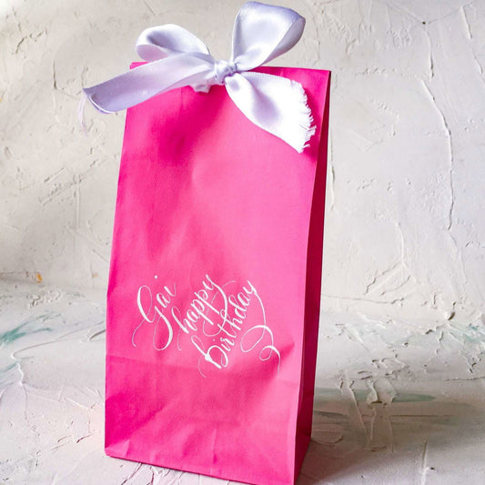 Add custom calligraphy to your order - Copper Jewels
