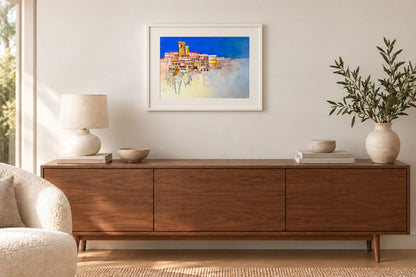 Amorosi, Campania | Original Watercolour Painting - Copper Jewels