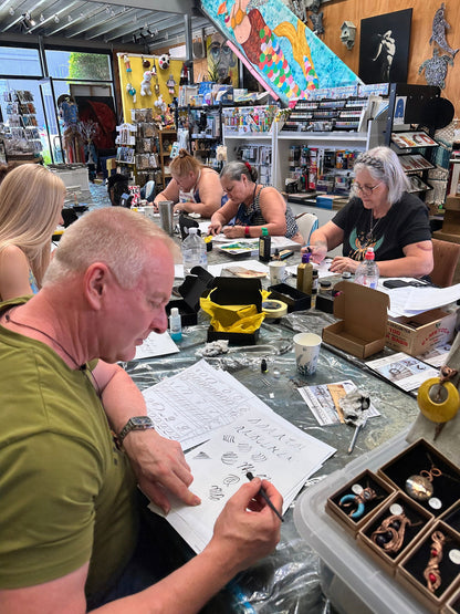 BUNDABERG Modern Calligraphy Workshop 1 August 2026 - Copper Jewels