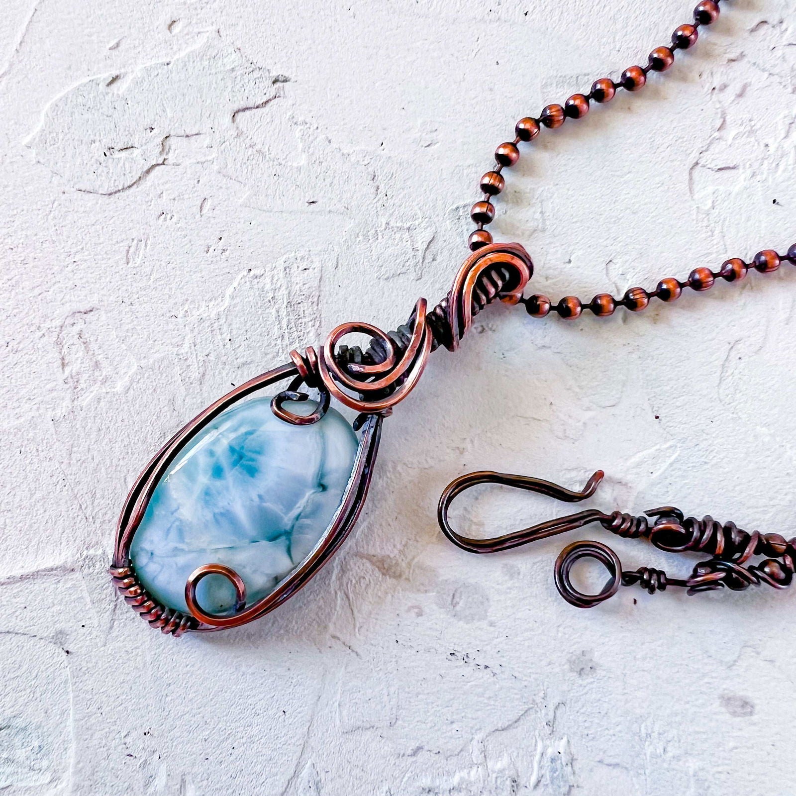 Banyo Sunday 13 April Wire Wrapping Jewellery Workshop - Copper Jewels