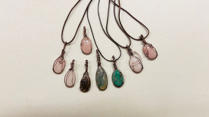 CALOUNDRA The Art of Wire Wrapped Pendants Workshop 20 June 2026 - Copper Jewels
