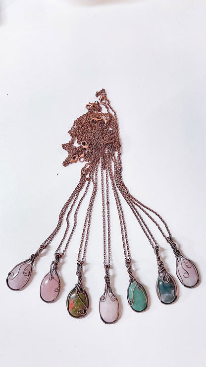 CALOUNDRA The Art of Wire Wrapped Pendants Workshop 20 June 2026 - Copper Jewels