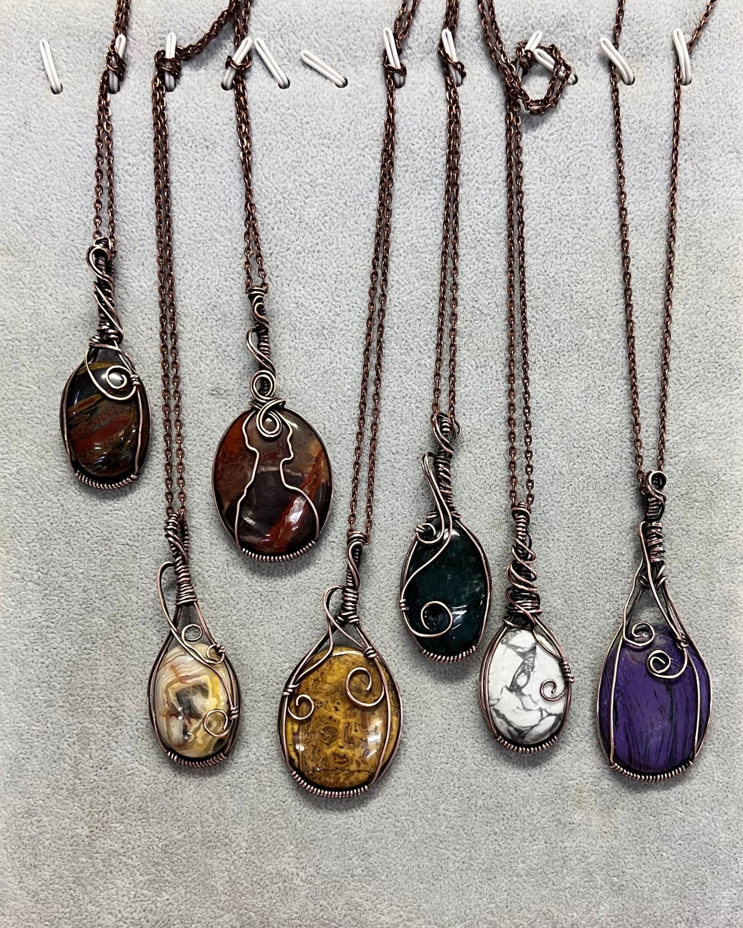 CALOUNDRA The Art of Wire Wrapped Pendants Workshop 20 June 2026 - Copper Jewels