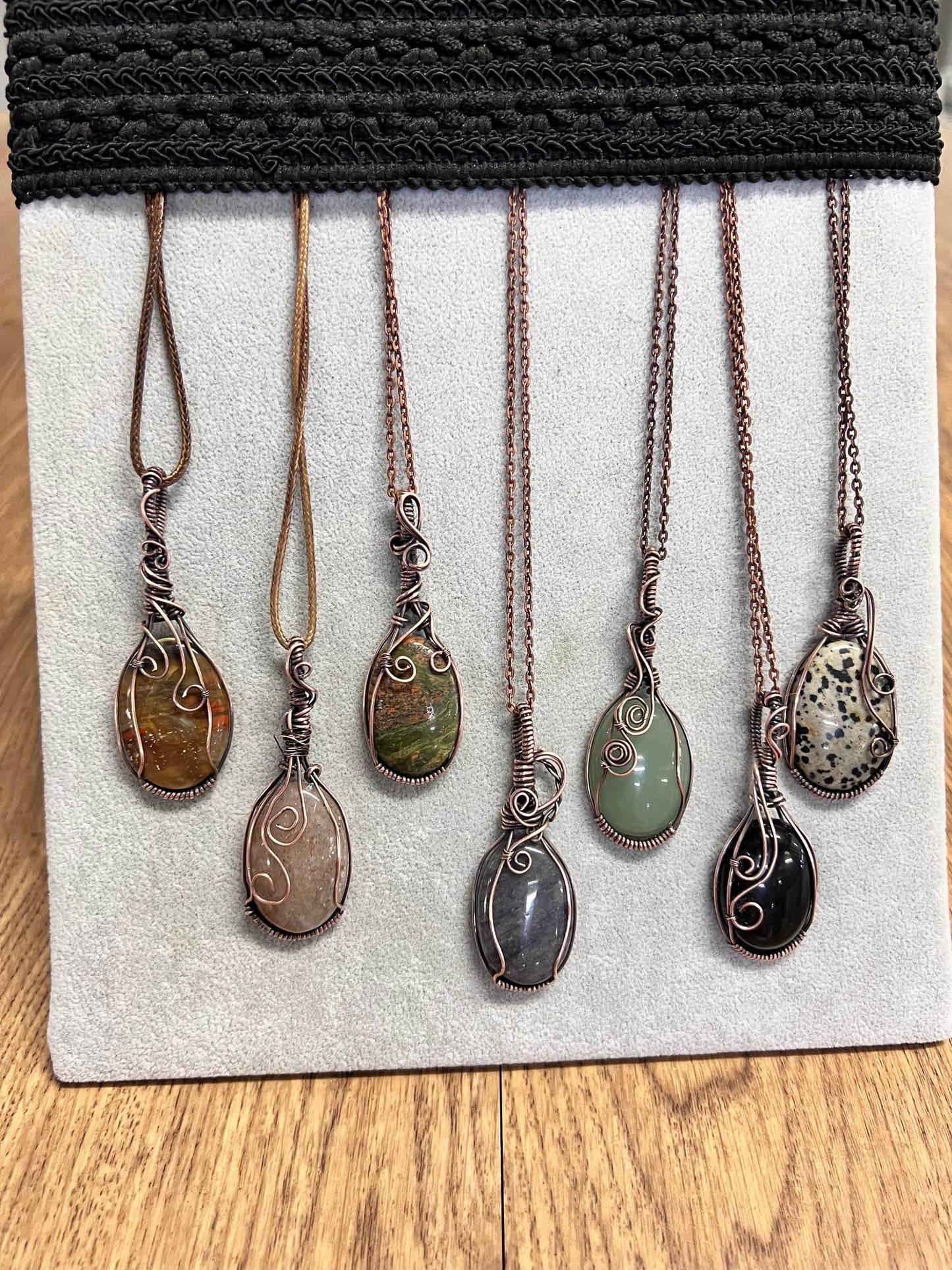 CALOUNDRA The Art of Wire Wrapped Pendants Workshop 20 June 2026 - Copper Jewels