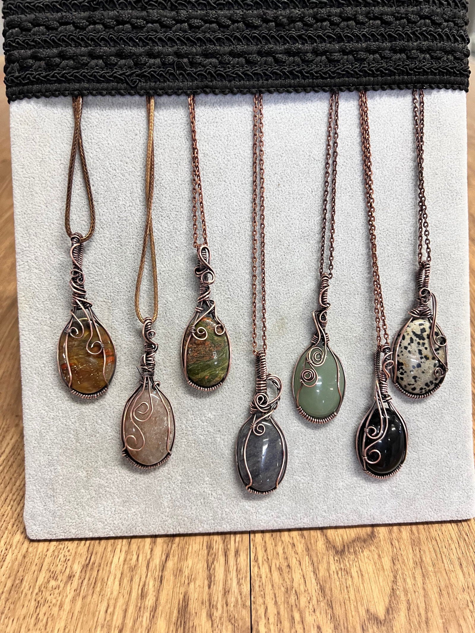CALOUNDRA The Art of Wire Wrapped Pendants Workshop 20 June 2026 - Copper Jewels