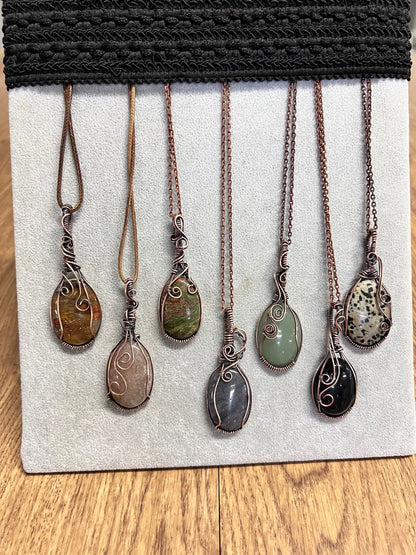 CALOUNDRA The Art of Wire Wrapped Pendants Workshop 20 June 2026 - Copper Jewels