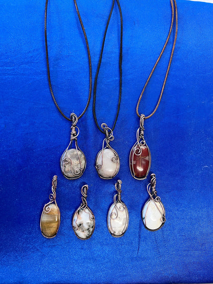 CALOUNDRA The Art of Wire Wrapped Pendants Workshop 20 June 2026 - Copper Jewels