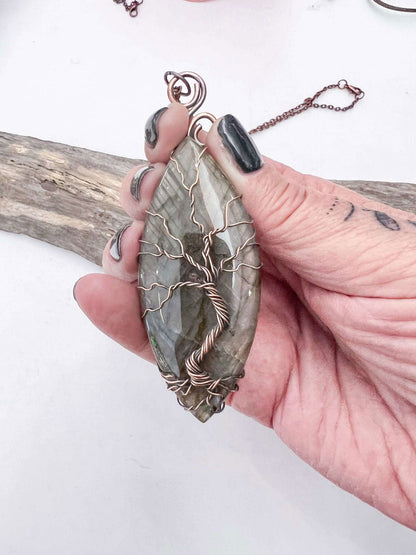 Cleveland Sat 15 Feb - Tree of Life Wire Wrapping Workshop - Copper Jewels