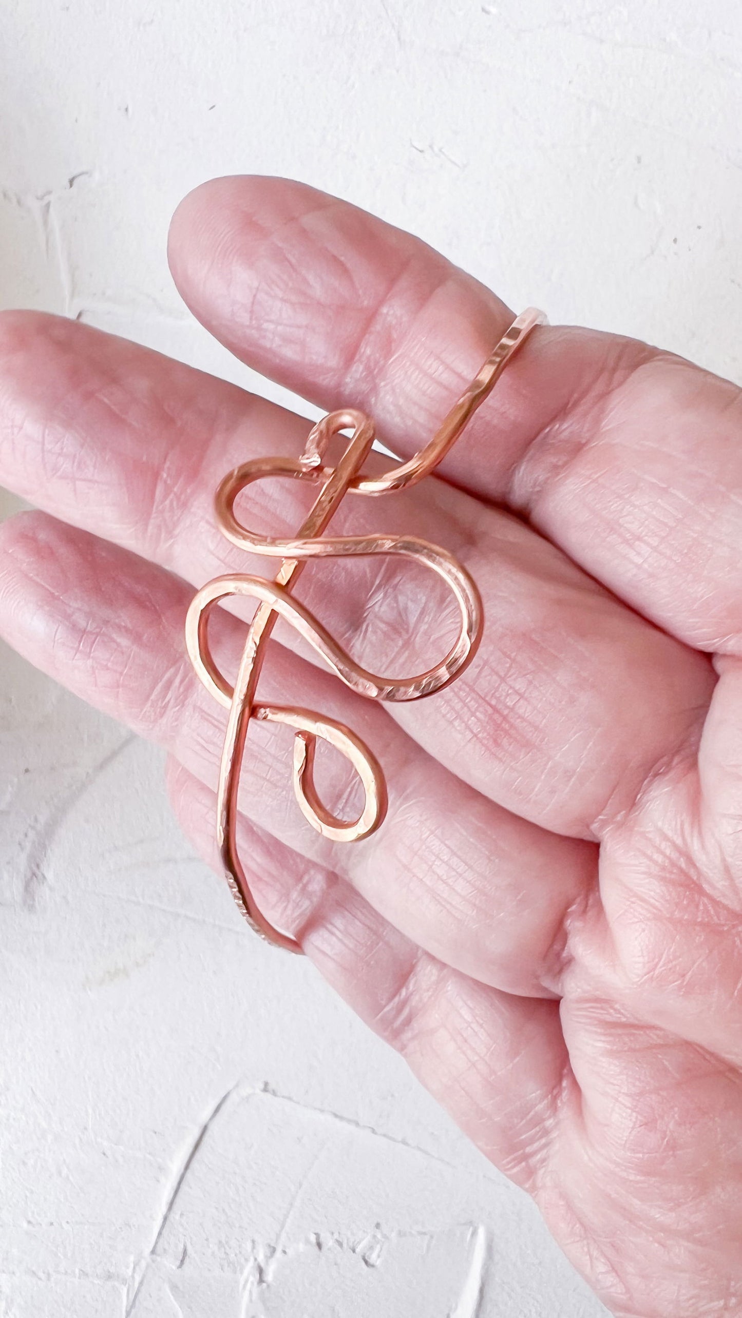 Copper Flow Bangle - Copper Jewels