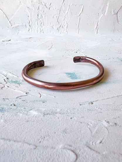 Copper Tubing Bangle - Copper Jewels