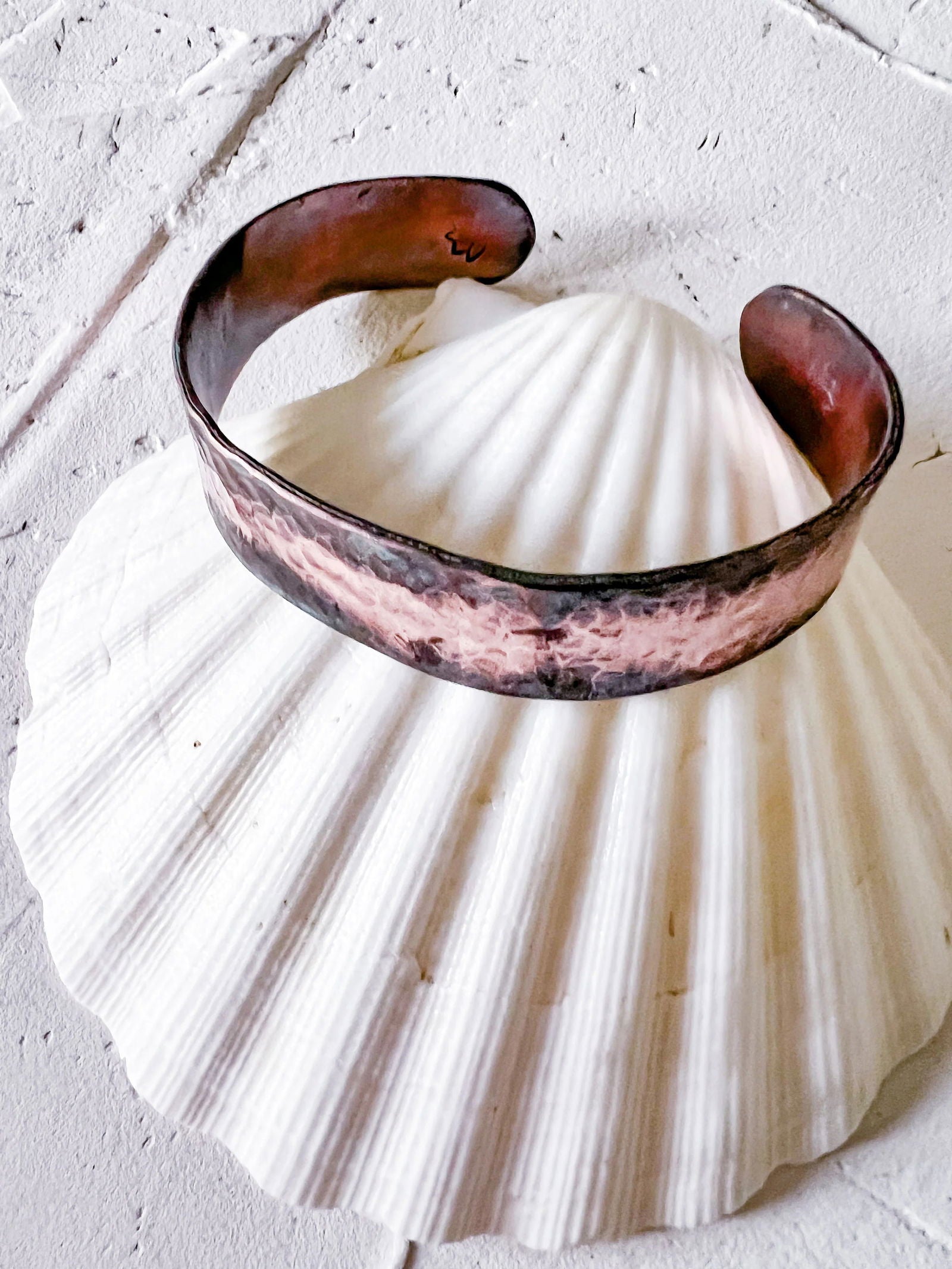 Hand hammered Copper Bangle - Copper Jewels