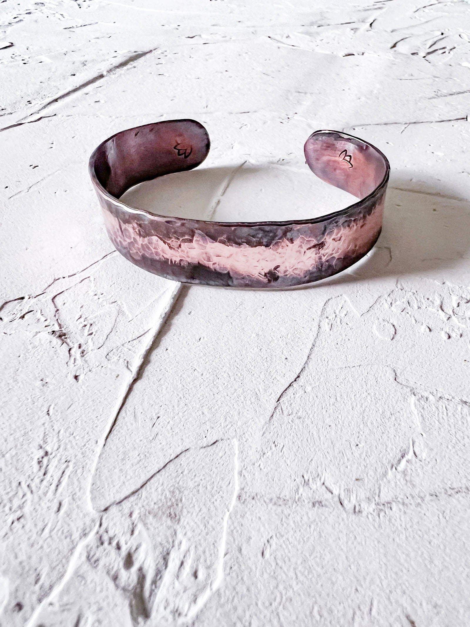 Hand hammered Copper Bangle - Copper Jewels