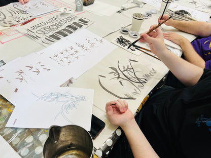 KINGAROY - Introduction to Japanese Ink Painting Saturday 17 October 2026 - Copper Jewels