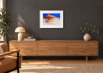 Outback Ridge | Original Watercolour Painting - Copper Jewels