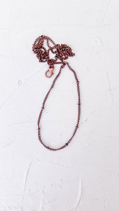 Satellite Copper Plated Chain - Copper Jewels