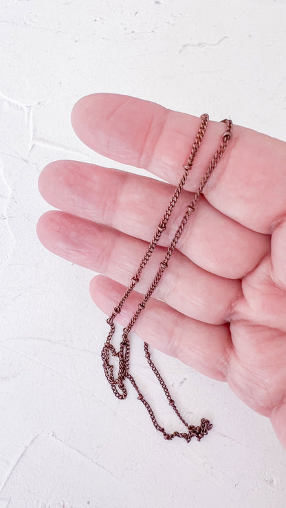 Satellite Copper Plated Chain - Copper Jewels