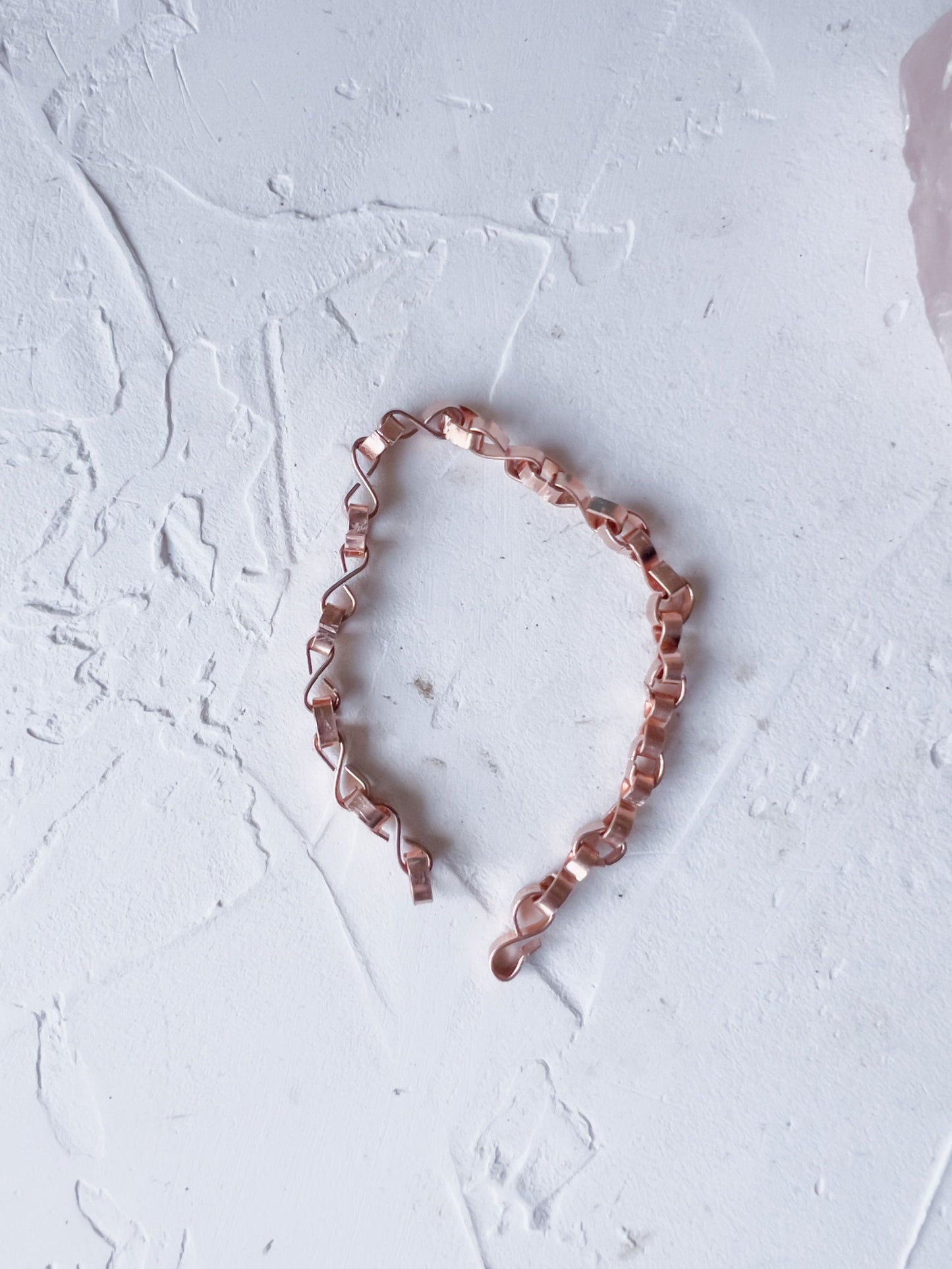 Twisted Link Copper Bracelet - Copper Jewels