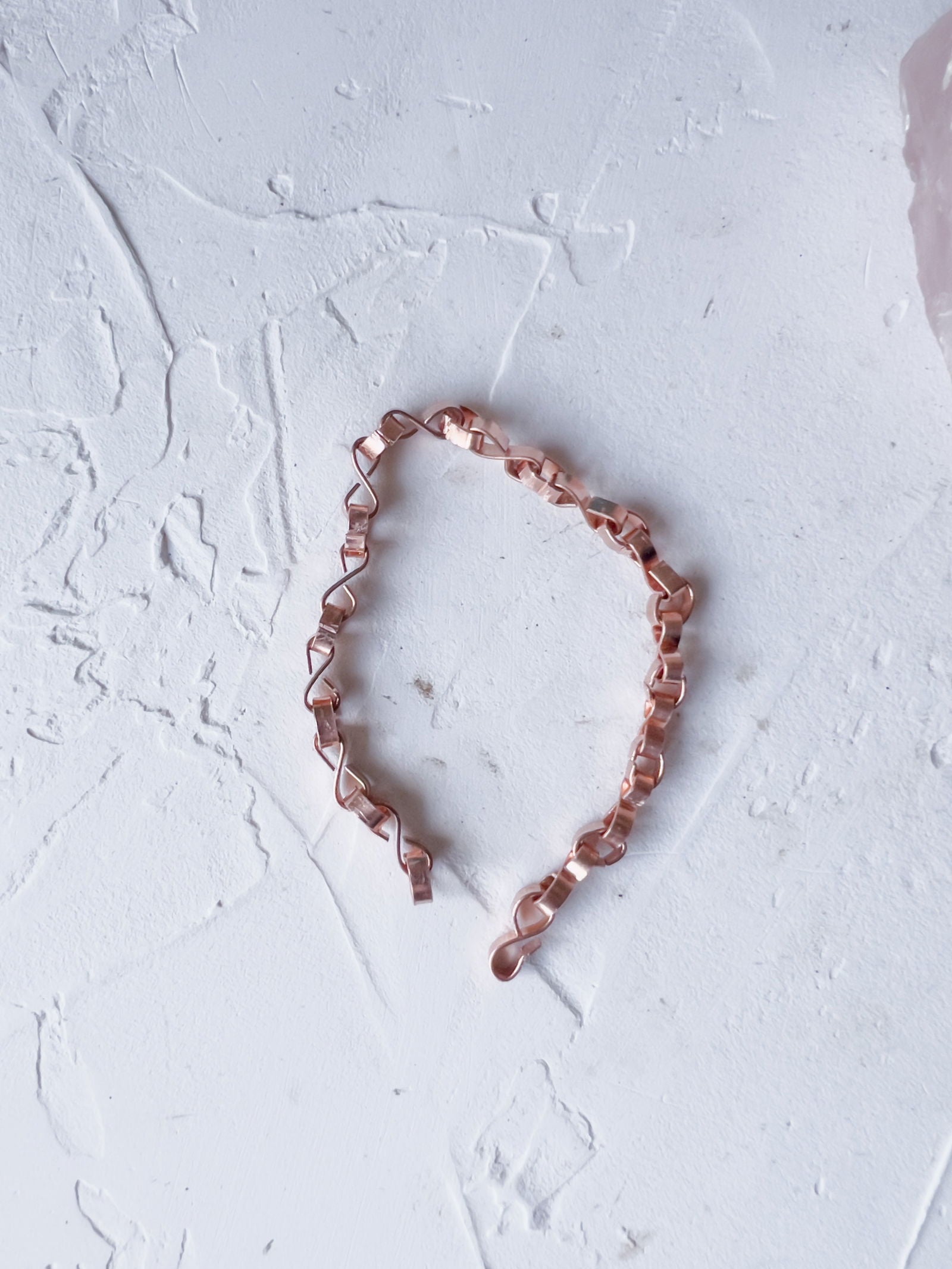 Twisted Link Copper Bracelet - Copper Jewels