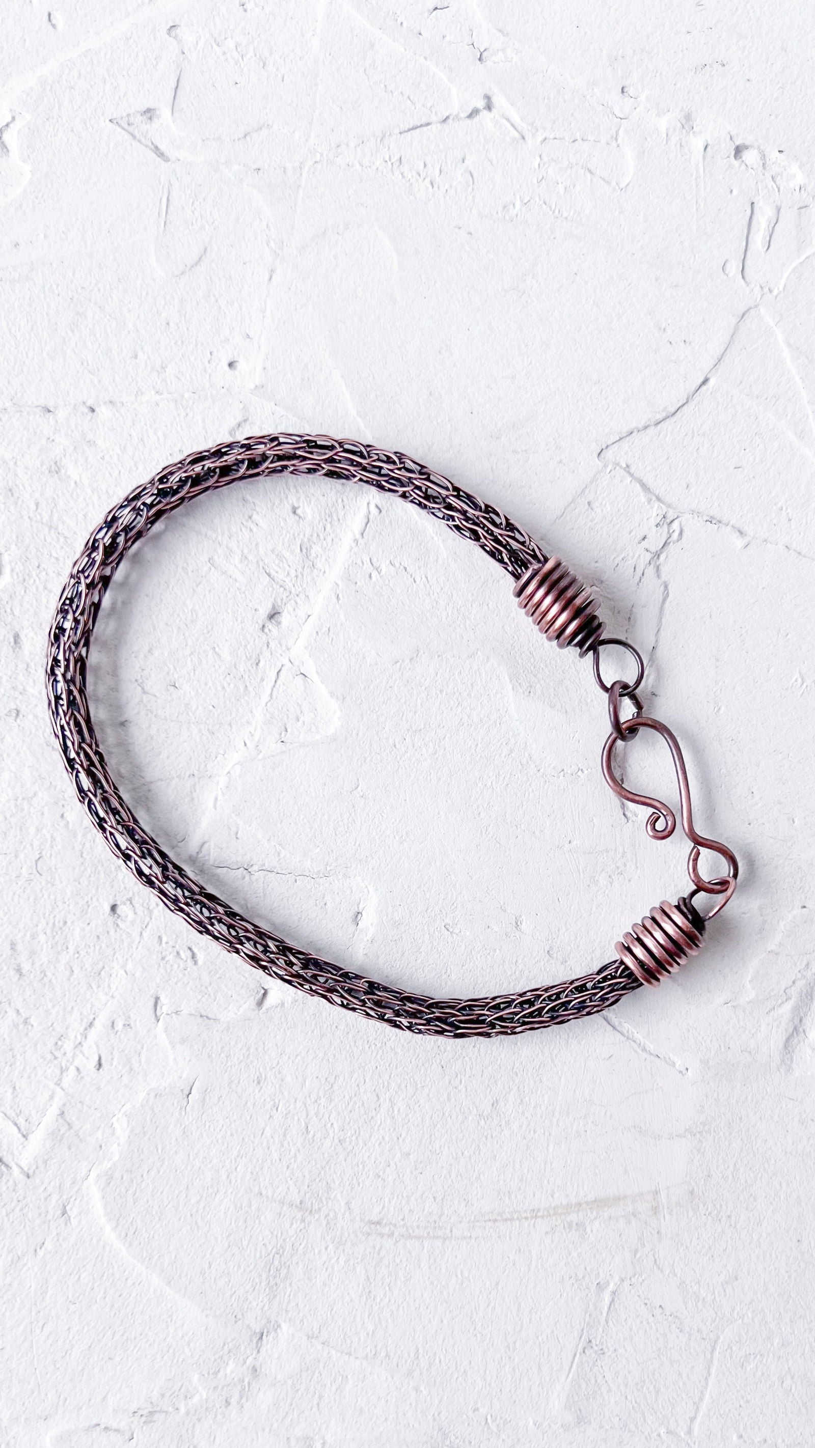 Viking Knit Copper Bracelet - Copper Jewels