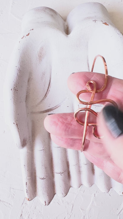 Copper Flow Bangle
